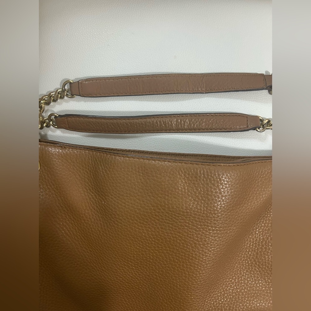 Michael Kors Tan/Brown Whipped Chelsea Leather Bag - Picture 3 of 14